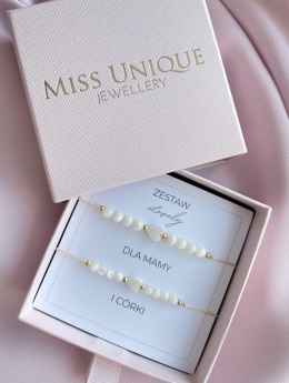 Zestaw bransoletek LOVELY dla Mamy i Córki